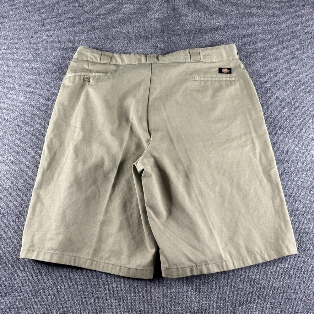 Dickies Chino Shorts Mens 44 Beige Loose Fit Workwear Skater Y2K 42274KH